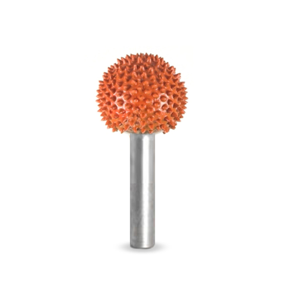 Magma: Kugelraspel  groß extra grob, Schaft 6 mm: SAB-6KU25EG