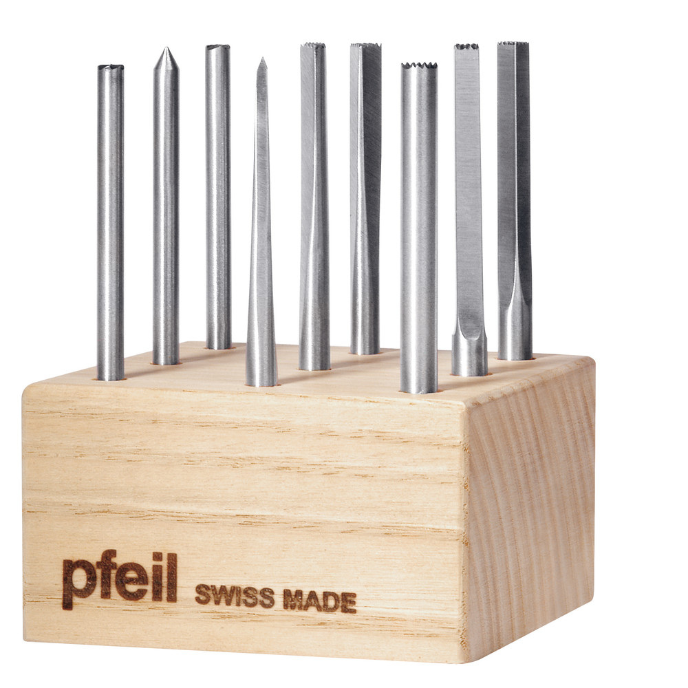 Magma: Pfeil Punktiereisen-Set 9tlg.: SEI-PUSET9