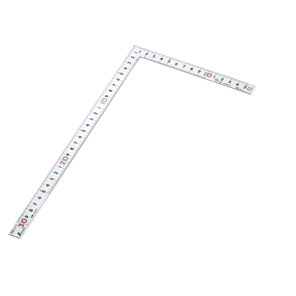 Magma: Stahlwinkel 30 cm mit Skala: J-W90-30