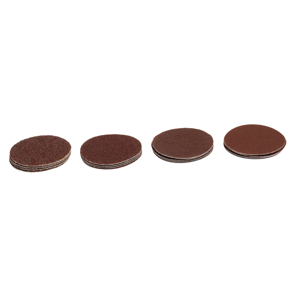 Magma: 24 x Ø 50 mm  je 4 Schleifblätter Korn 40, 80, 120, 240: SEI-ASPLANE-KMIX